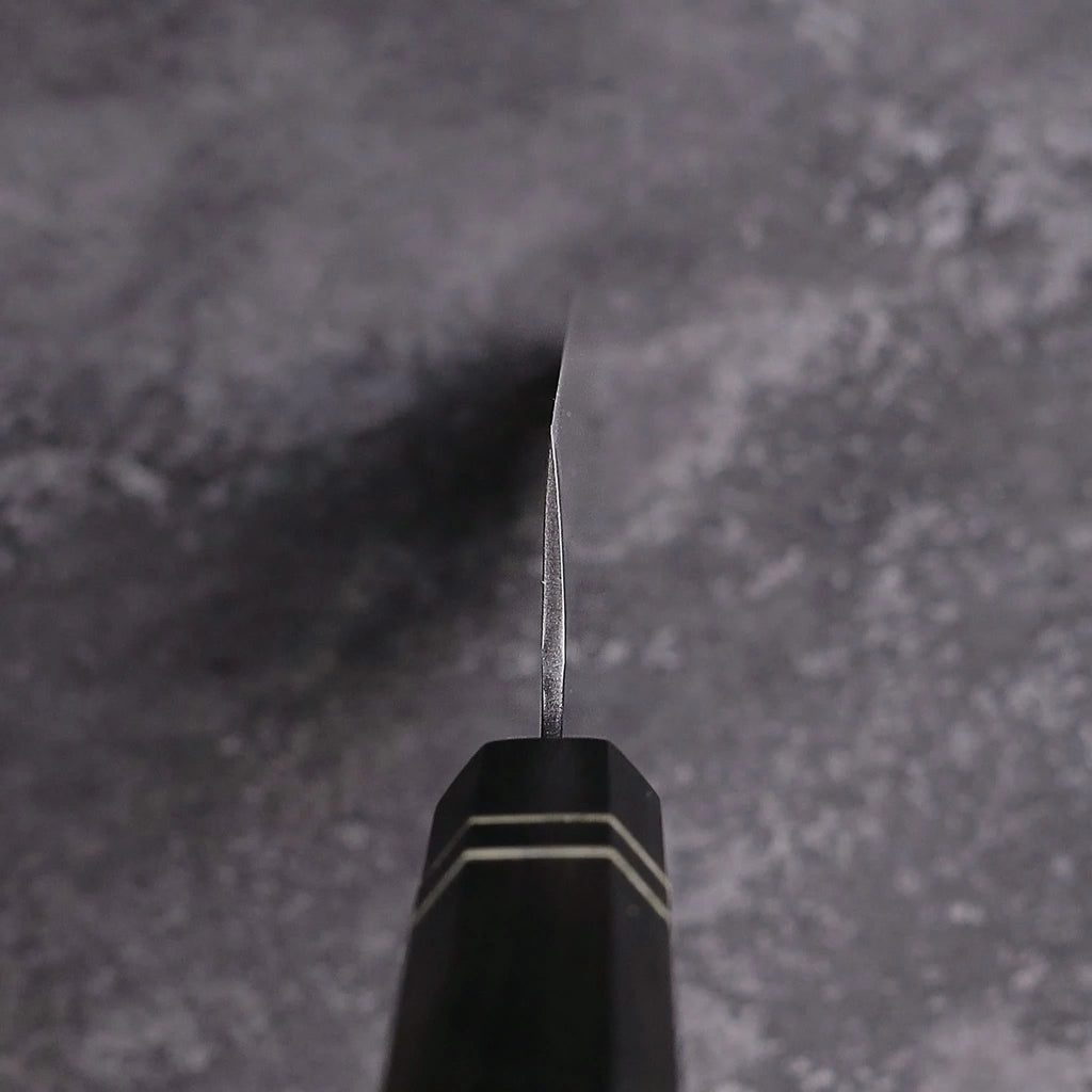Gyuto Blue Steel Ebony Wood Handle 190mm