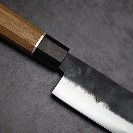 Gyuto Blue Steel Rosewood Handle 165mm - Lewis Knife