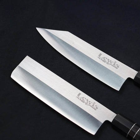 Bunka & Nakiri VG-10 Japanese Knife Set V2 - Lewis Knife