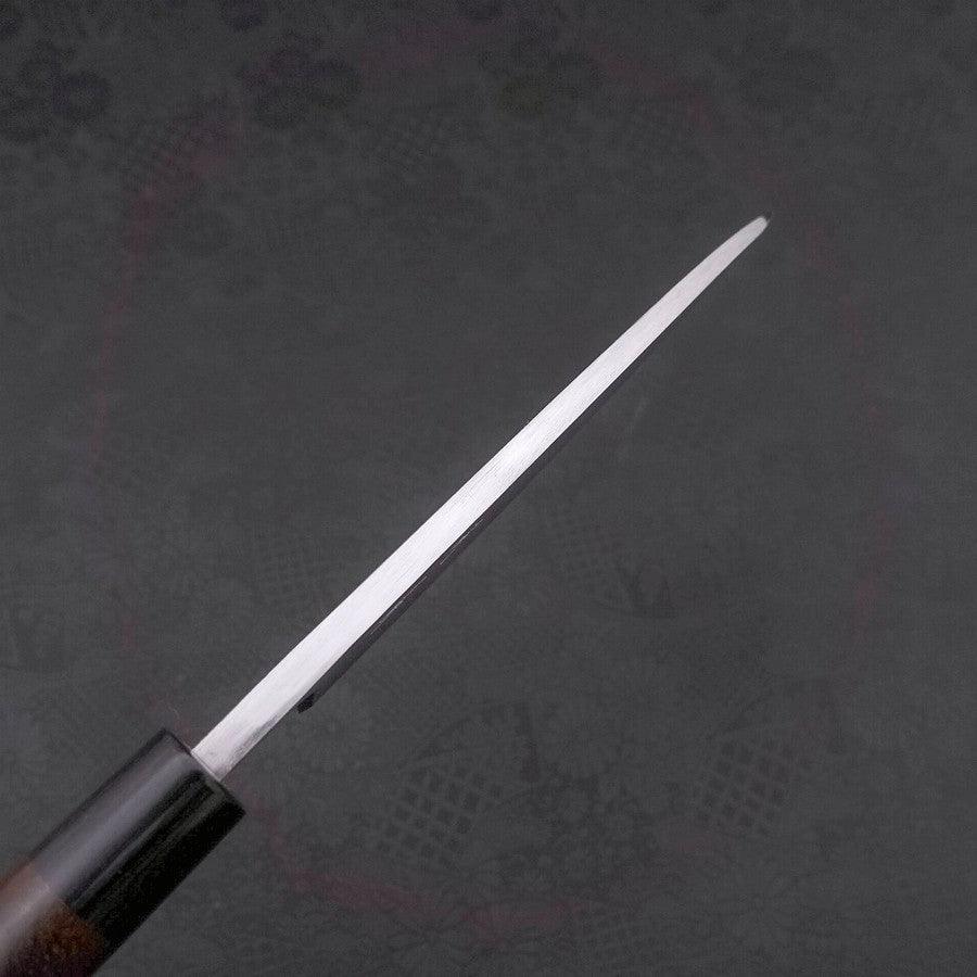 Deba Blue Steel #2 Damascus Shitan Handle 165mm - Lewis Knife
