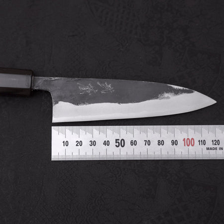 Funayuki Sabaki Blue Super Kurouchi Buffalo Ebony Handle 120mm - Lewis Knife