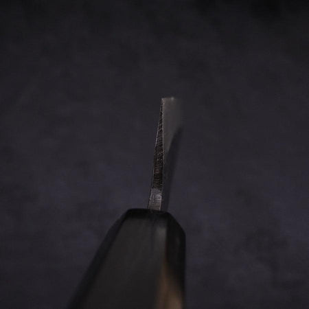 Funayuki Sabaki Blue Super Kurouchi Buffalo Ebony Handle 135mm - Lewis Knife