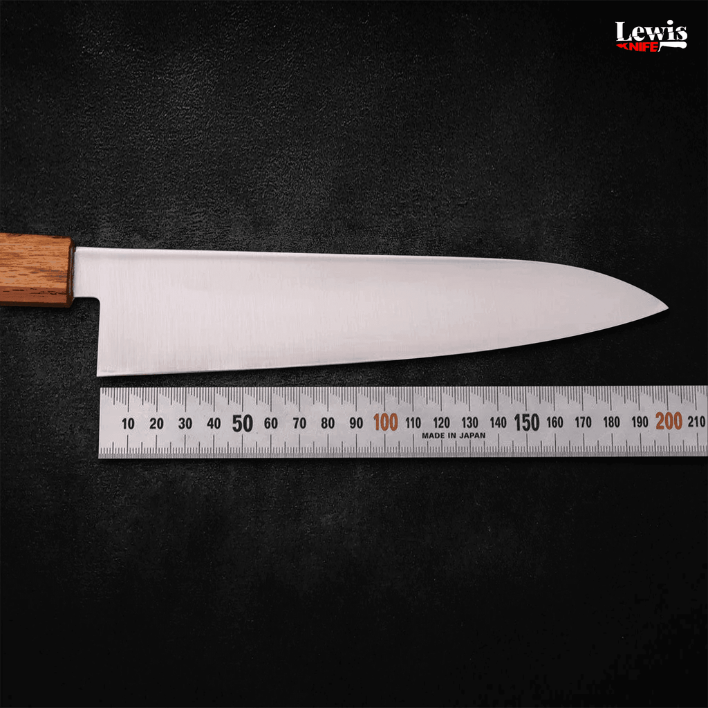 Gyuto AUS-10 Polished 210mm - Lewis Knife