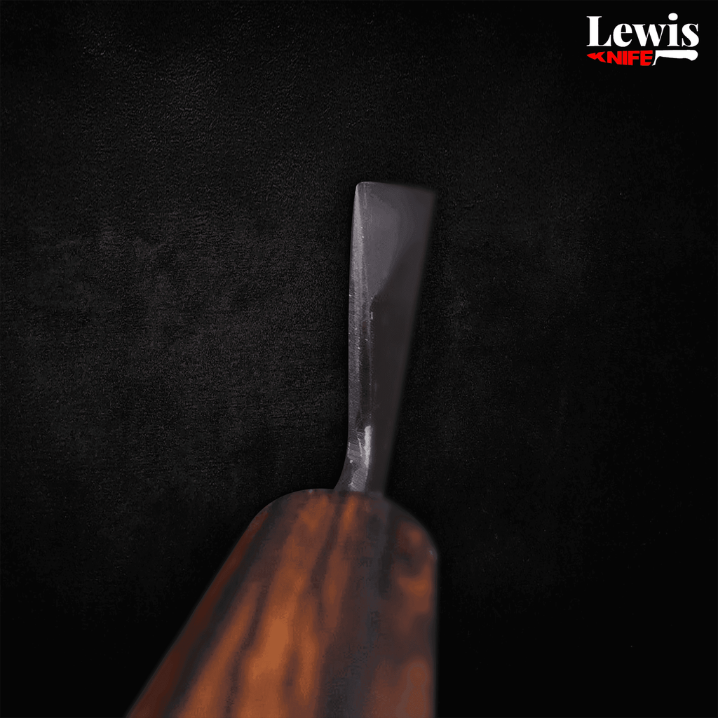 Gyuto Blue steel #2 Kurouchi Sumi Urushi Handle 210mm - Lewis Knife