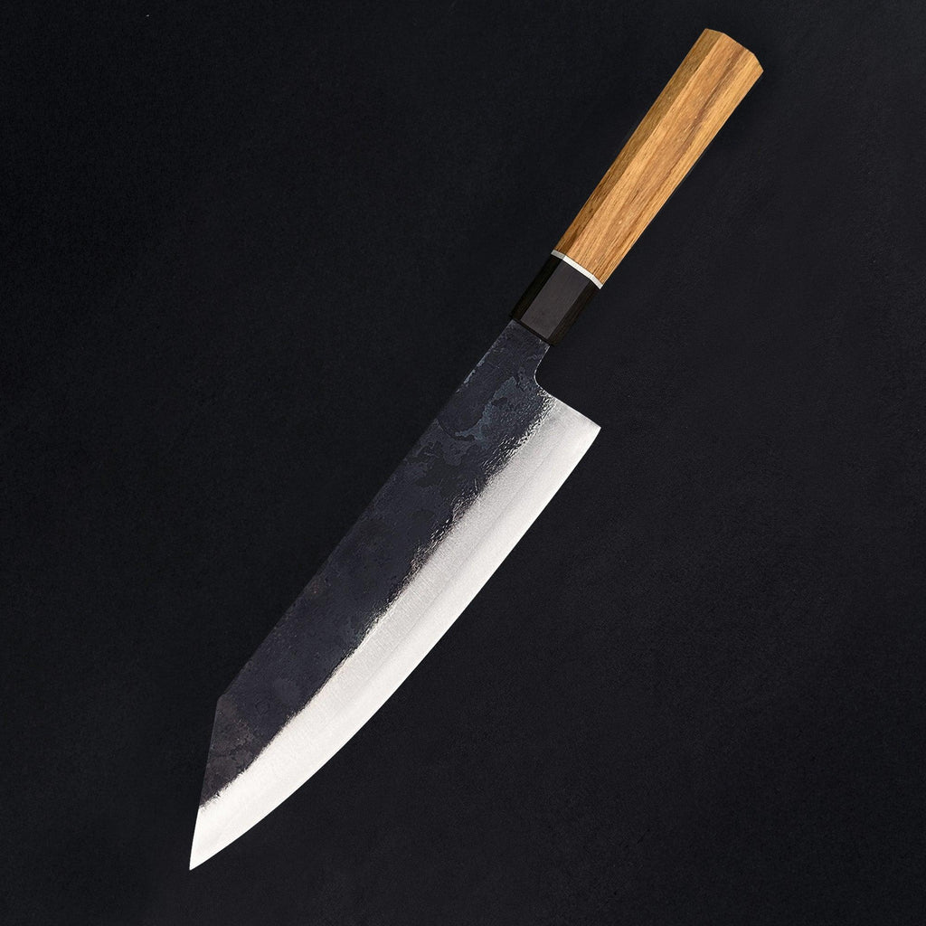 Bunka & Nakiri Japanese Blue Steel V3 Knife Set - Lewis Knife