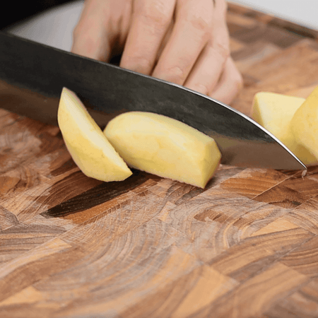 Gyuto Blue Steel Rosewood Handle 165mm - Lewis Knife