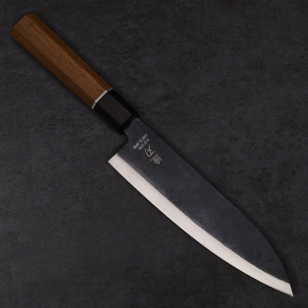 Gyuto Blue Steel Rosewood Handle 190mm - Lewis Knife