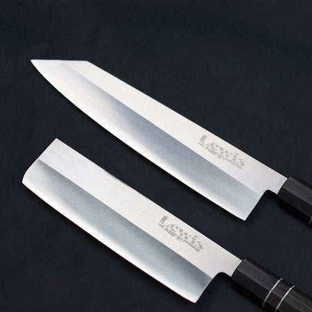 Gyuto & Nakiri VG-10 Japanese Knife Set V2 - Lewis Knife