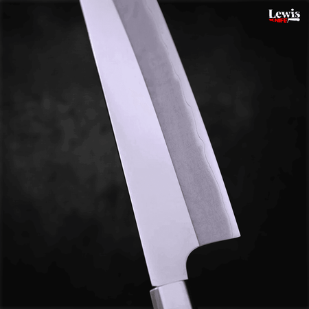 Gyuto Silver Steel #3 Walnut Handle 210mm - Lewis Knife