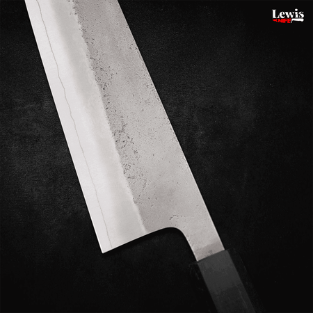 Gyuto SKD11 Nashiji Ebony Handle 210mm - Lewis Knife