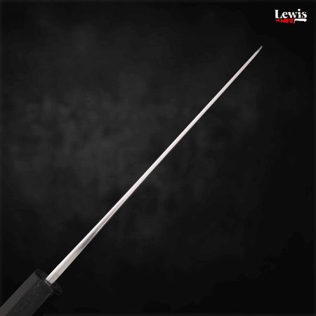 Gyuto SKD11 Nashiji Ebony Handle 210mm - Lewis Knife