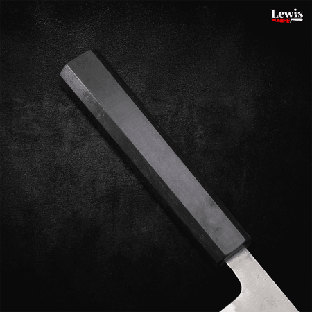 Gyuto SKD11 Nashiji Ebony Handle 210mm - Lewis Knife