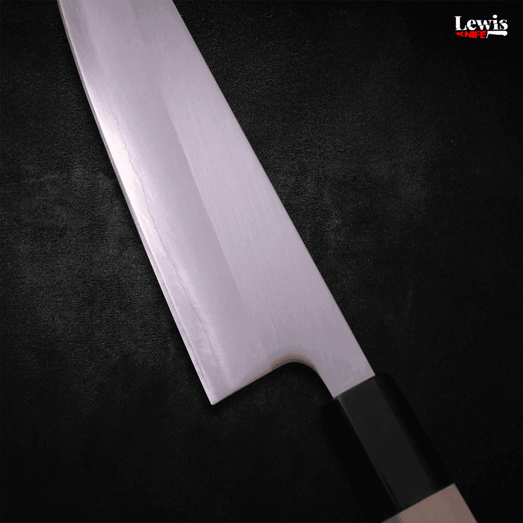 Gyuto White Steel #1 Polished 180mm - Lewis Knife