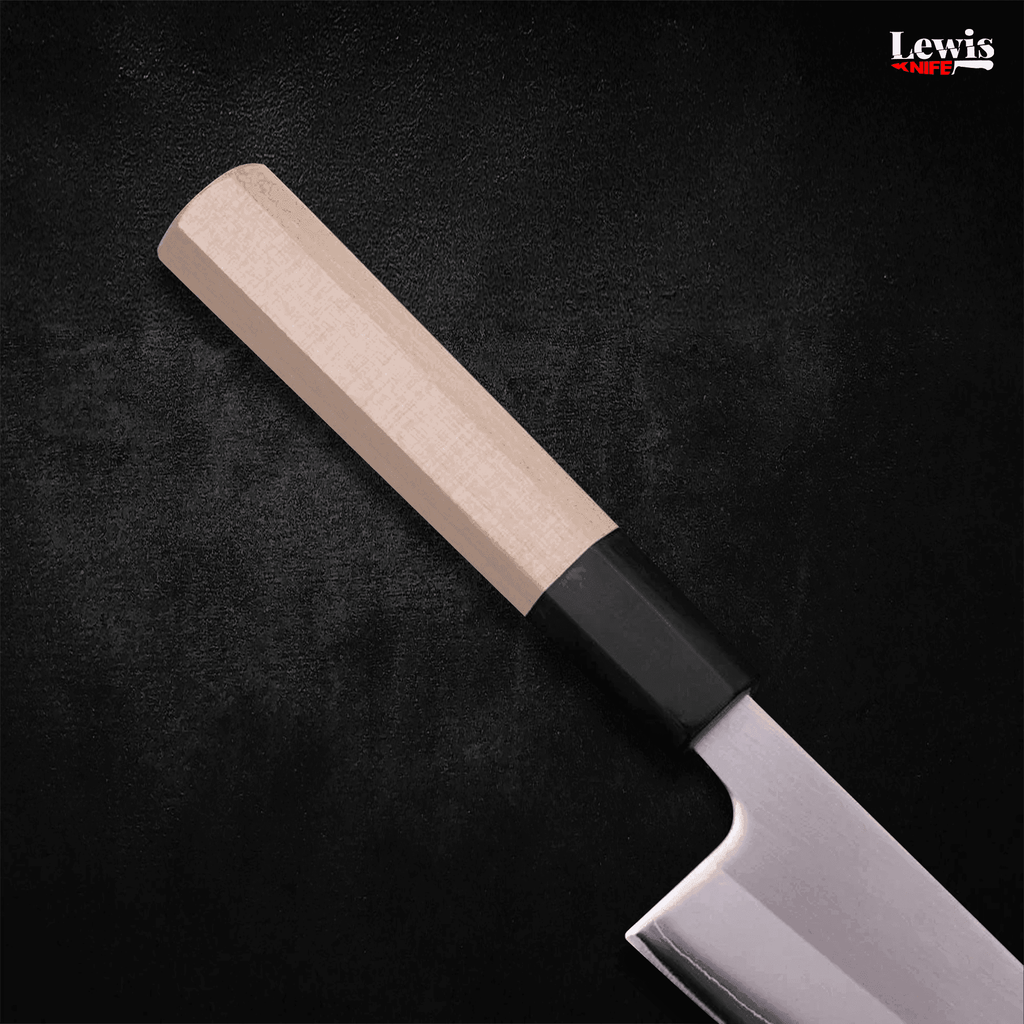 Gyuto White Steel #1 Polished 180mm - Lewis Knife