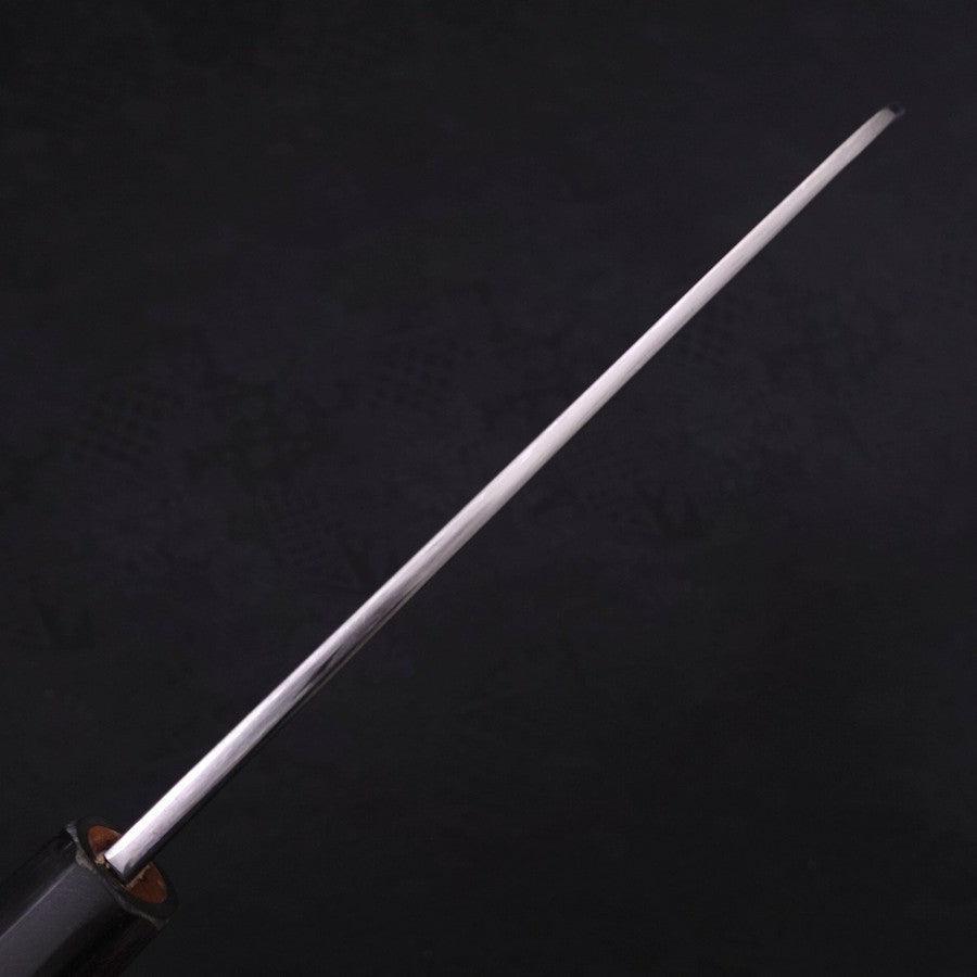 Kama Usuba Blue Steel #2 Buffalo Ebony Handle 180mm - Lewis Knife