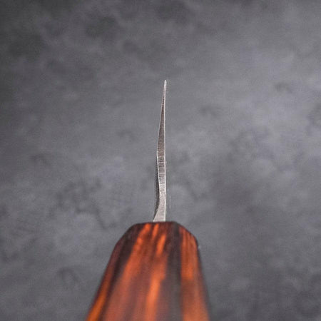 Kama Usuba Blue Steel #2 Kasumi Sumi Urushi Handle 210mm - Lewis Knife