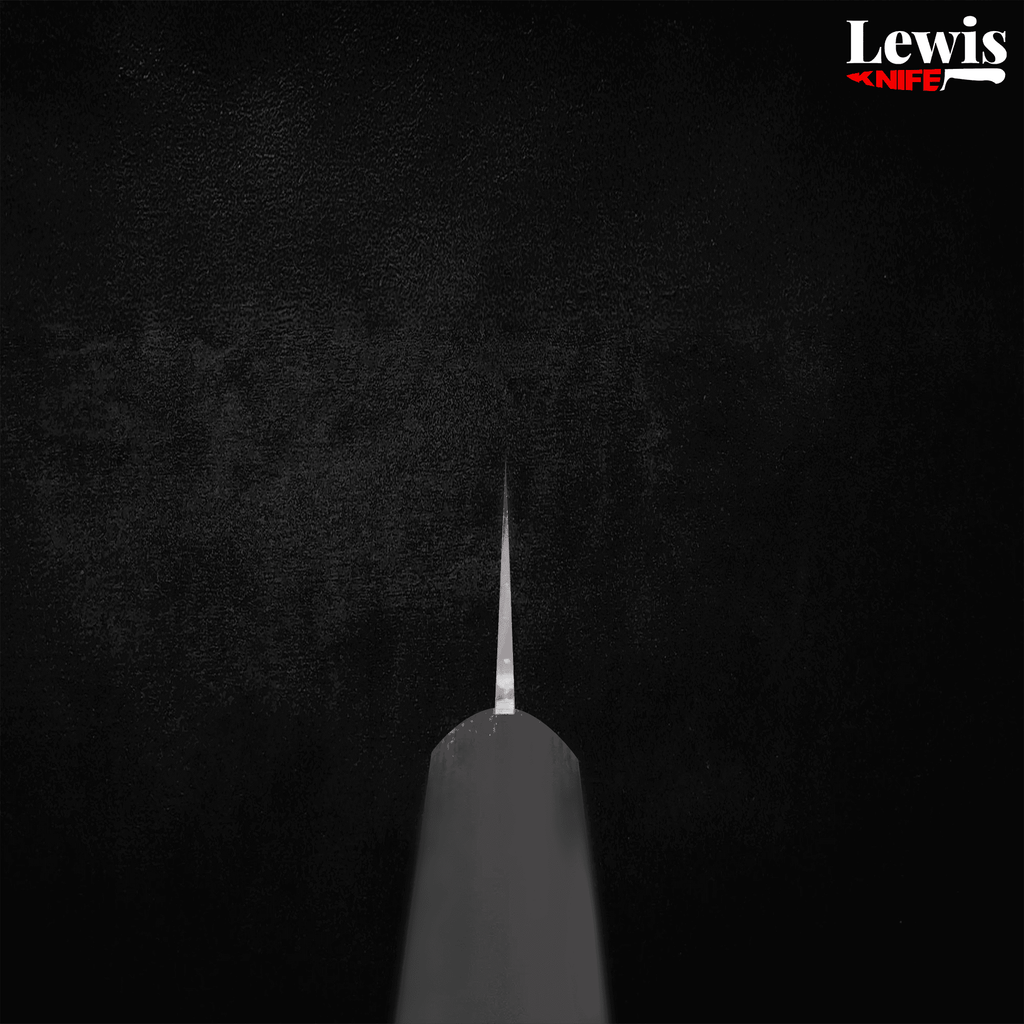 Nakiri VG-1 Polished Western Black Handle 165mm - Lewis Knife