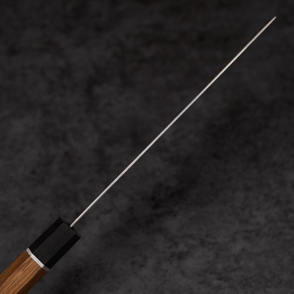 Nakiri Blue Steel Rosewood Handle 180mm