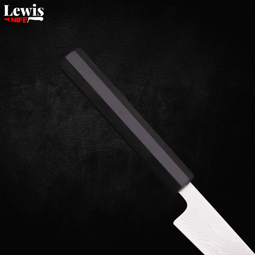Petty SLD Wave Nickel Damascus 135mm - Lewis Knife