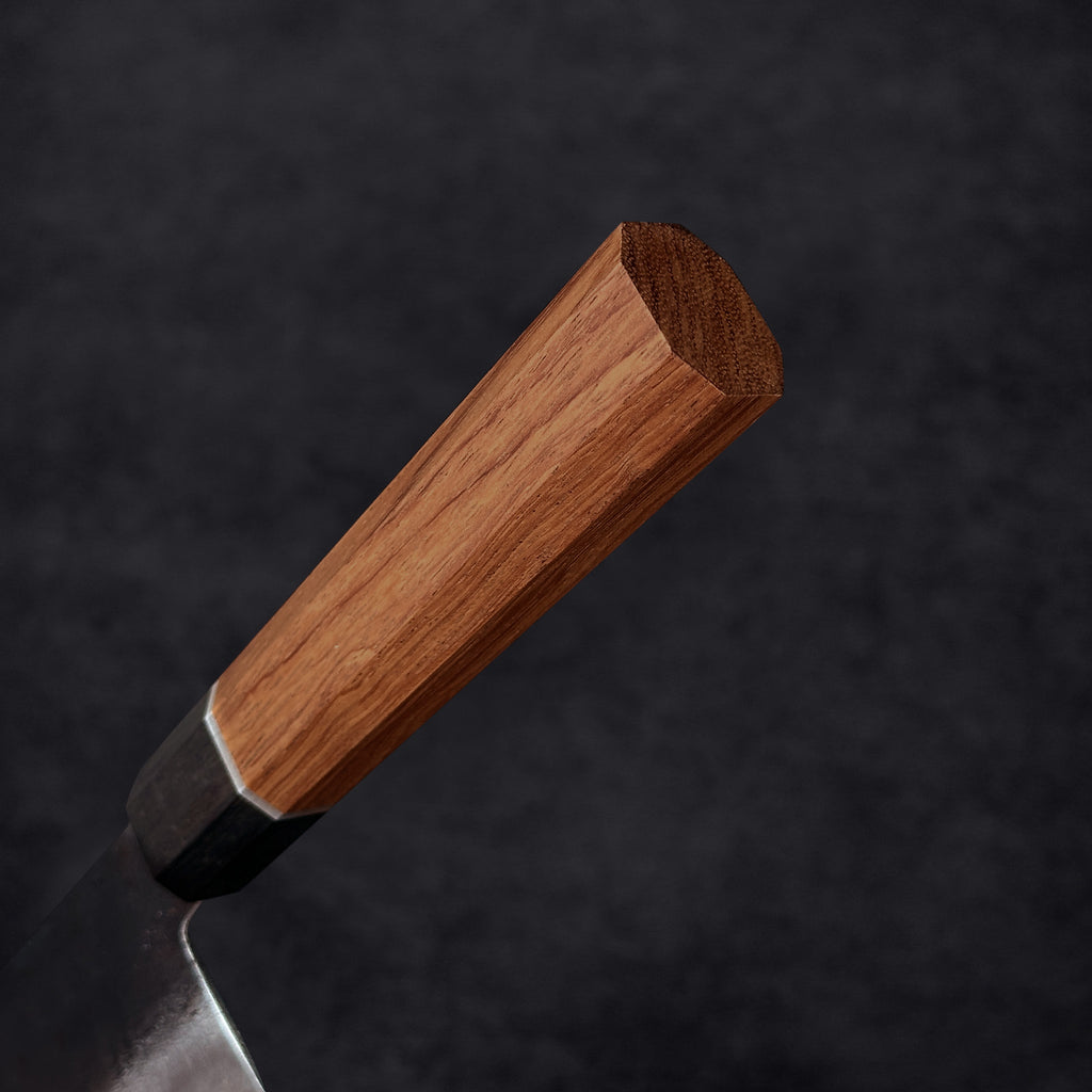 Nakiri Blue Steel Rosewood Handle 180mm