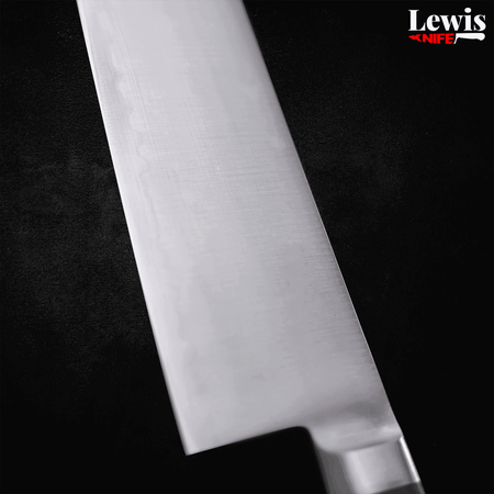 Santoku HAP-40 Polished Western Green Handle 170mm - Lewis Knife