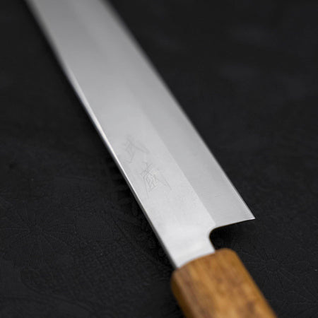 Yanagiba AUS-8 Polished Yaki Urushi Handle 240mm - Lewis Knife